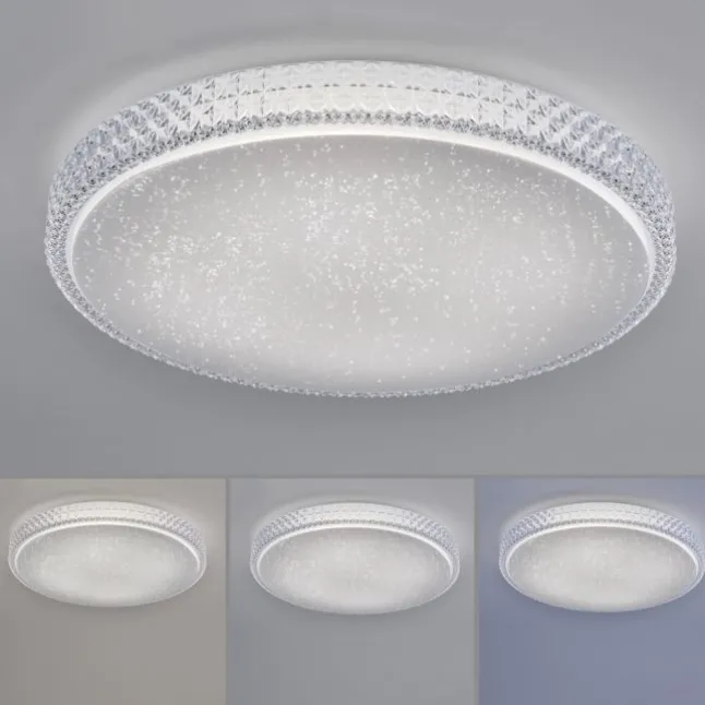 LED-Deckenleuchte, Smart Home, Lichtfarbsteuerung, Farbwechsel, dimmbar