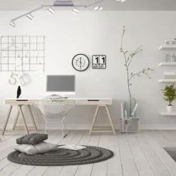 LED-Deckenleuchte, Smart Home, LOLAsmart, CCT, RGB, dimmbar, Fernbedienung, 6-flammig