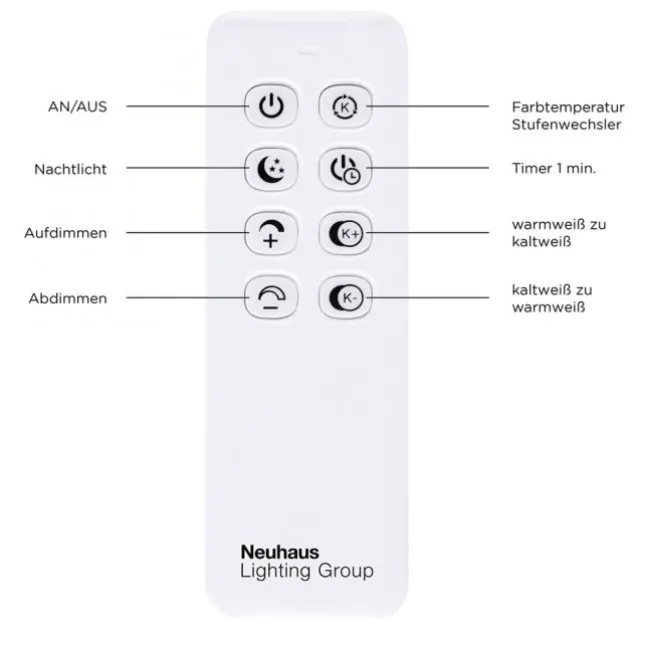 LED Deckenleuchte, stahlfarben, 2-flammig, dimmbar, geometrisches Design
