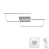 LED-Deckenleuchte, stahlfarben, CCT Steuerung , dimmbar, modern