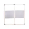 LED Deckenleuchte, stahlfarben, quadratisch, modern, 78x74cm