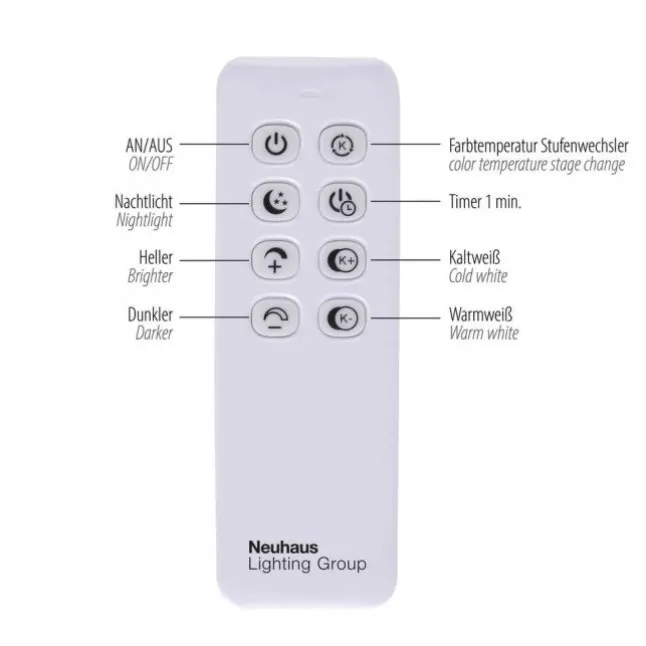 LED-Deckenleuchte, stahlfarben, modern, 2 Leuchtrahmen, CCT-Steuerung