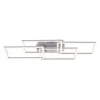 LED Deckenleuchte, stahl, modernes Design, inkl. Memory Funktion, dimmbar