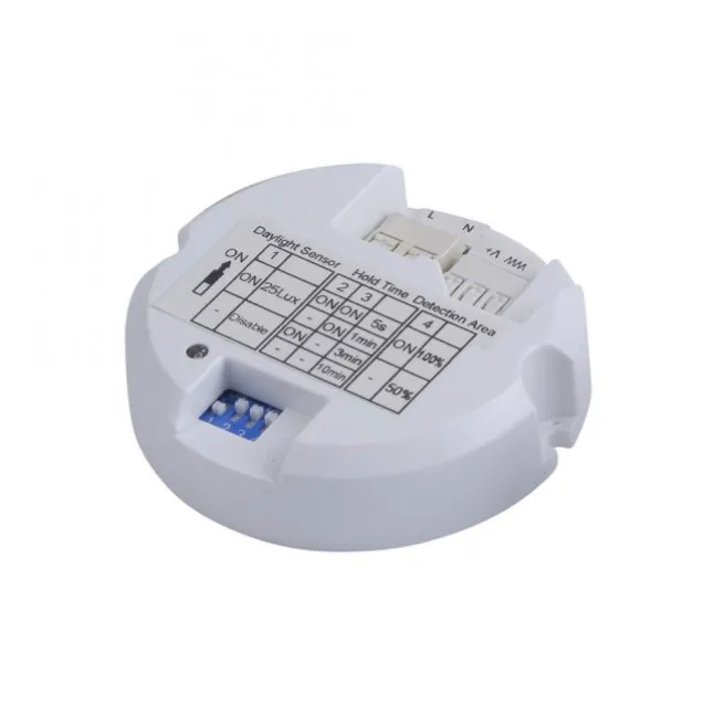 LED-Deckenleuchte, Sternenhimmel, Ø38,5cm,Chrom, Opalweiß, IP44,
