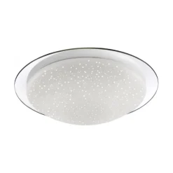 LED-Deckenleuchte, Sternenhimmeloptik, Lichtfarbsteuerung, dimmbar, modern
