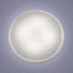 LED-Deckenleuchte, Sternenhimmeloptik, Ø 60mm, Lichtfarbsteuerung, dimmbar