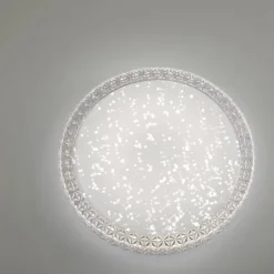 LED-Deckenleuchte, Sternenhimmeloptik, Ø 60mm, Lichtfarbsteuerung, dimmbar