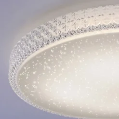 LED-Deckenleuchte, Sternenhimmeloptik, Ø 60mm, Lichtfarbsteuerung, dimmbar
