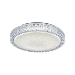 LED-Deckenleuchte, Sternenhimmel, Lichtfarbsteuerung, Ø 40cm, modern