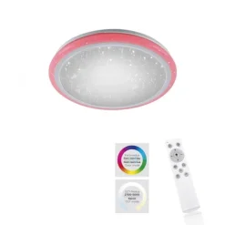 LED-Deckenleuchte, Sternenhimmeloptik, CCT-Steuerung, Farbwechsel