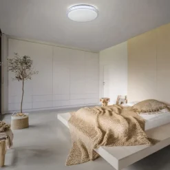 LED-Deckenleuchte, Sternenhimmeloptik, Lichtfarbsteuerung, Memory Funktion