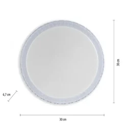LED-Deckenleuchte, Sternenhimmeloptik, Lichtfarbsteuerung, Memory Funktion