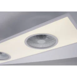 LED Deckenleuchte Ventilator weiß Fernbedienung dimmbar warmweiß kaltweiß