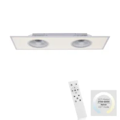 LED Deckenleuchte Ventilator weiß Fernbedienung dimmbar warmweiß kaltweiß