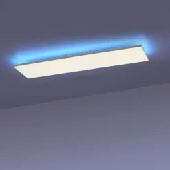 LED Deckenleuchte, weiß, CCT, RGB, Fernbedienung, dimmbar