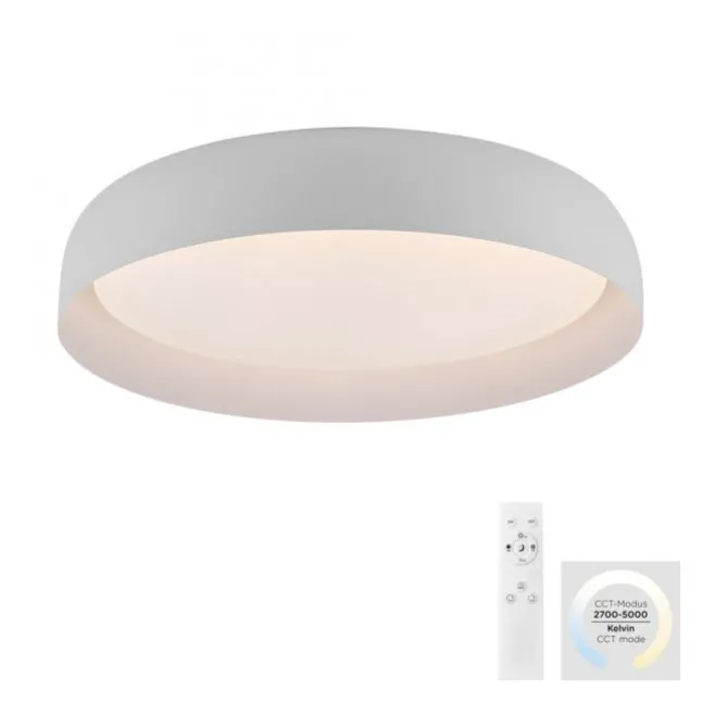 LED Deckenleuchte weiß D=58cm dimmbar Fernbedienung CCT