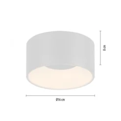 LED Deckenleuchte weiß D=16cm dimmbar SymplyDim Spot