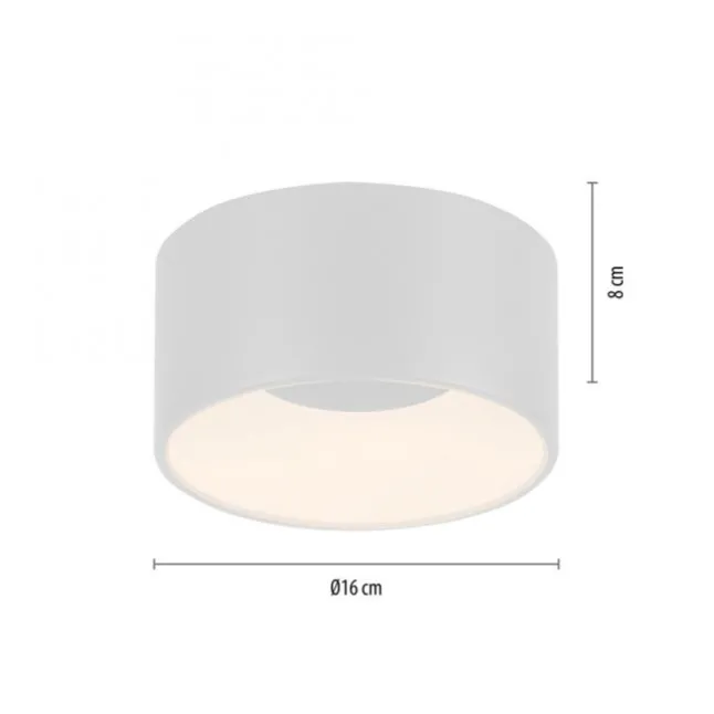 LED Deckenleuchte weiß D=16cm dimmbar SymplyDim Spot