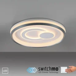 LED Deckenleuchte weiß dimmbar Switchmo Technik elegantes Design