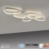 LED Deckenleuchte weiß dimmbar in 3 Stufen Memoryfunktion Wohnzimmer