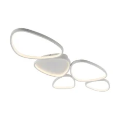 LED Deckenleuchte weiß dimmbar in 3 Stufen Memoryfunktion Wohnzimmer
