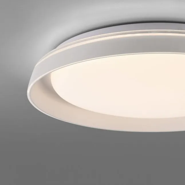 LED Deckenleuchte weiß dimmbar schlichtes zeitloses Design