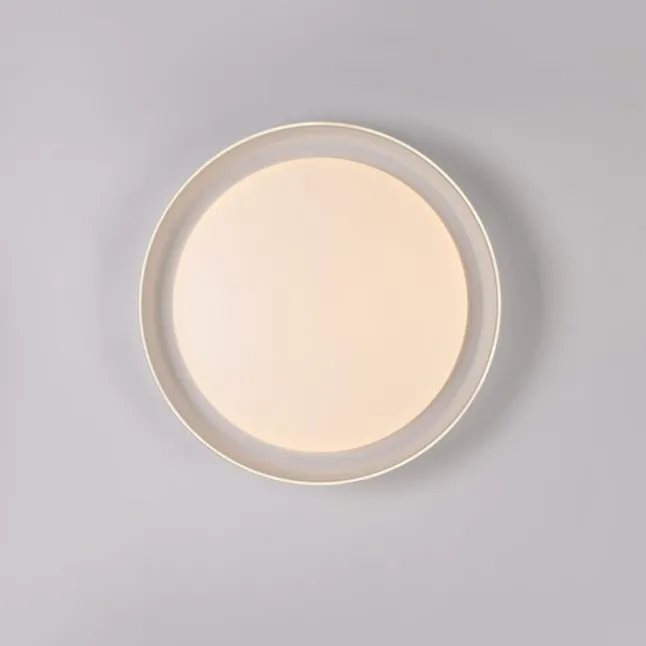 LED Deckenleuchte weiß dimmbar schlichtes zeitloses Design