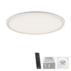 LED Deckenleuchte weiß Fernbedienung CCT Memoryfunktion