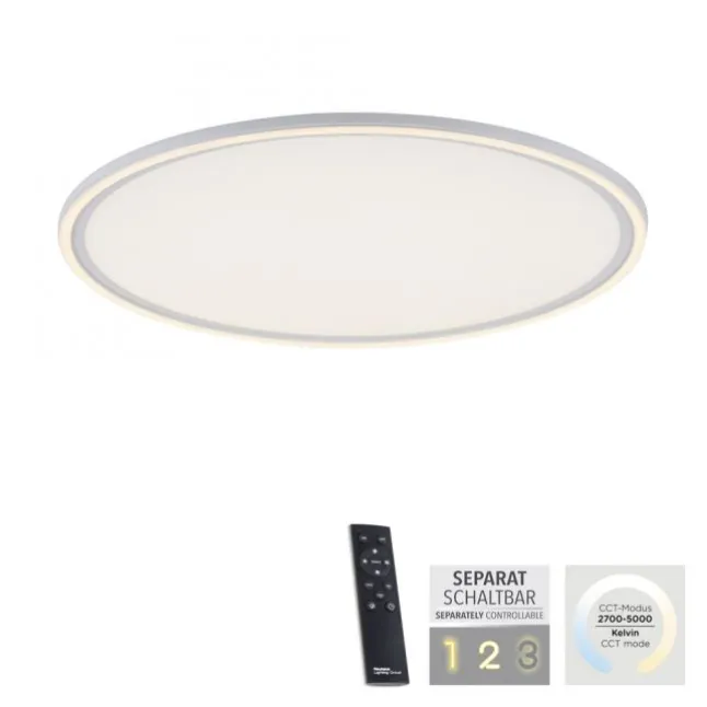 LED Deckenleuchte weiß Fernbedienung CCT Memoryfunktion