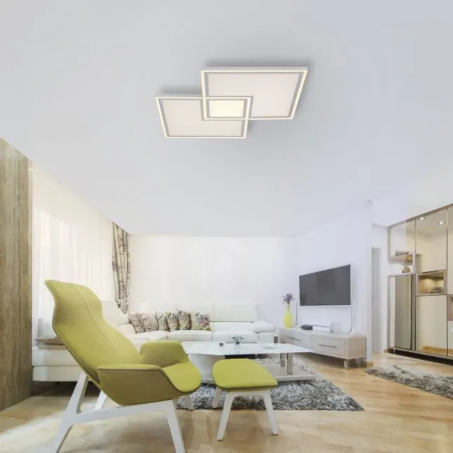 LED Deckenleuchte weiß Fernbedienung dimmbar CCT Farbsteuerung Memory