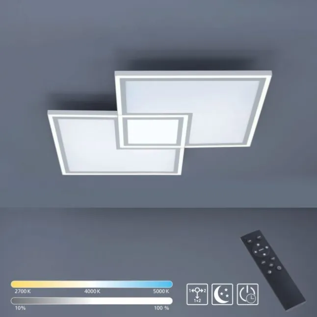 LED Deckenleuchte weiß Fernbedienung dimmbar CCT Farbsteuerung Memory