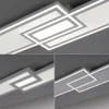 LED Deckenleuchte weiß flach 110x28 Fernbedienung dimmbar CCT Farbsteuerung