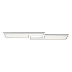 LED Deckenleuchte weiß flach 110x28 Fernbedienung dimmbar CCT Farbsteuerung
