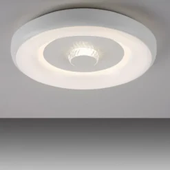 LED Deckenleuchte weiß Kristalllichtspiel Ferndbedienung dimmbar App