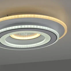 LED Deckenleuchte weiß Nachtlichtfunktion dimmbar Fernbedienung CCT