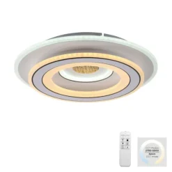 LED Deckenleuchte weiß Nachtlichtfunktion dimmbar Fernbedienung CCT