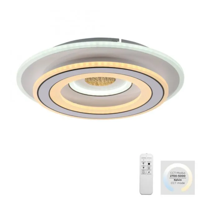 LED Deckenleuchte weiß Nachtlichtfunktion dimmbar Fernbedienung CCT