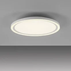 LED Deckenleuchte weiß rund Serienschalter warmweiß Memoryfunktion