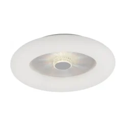 LED Deckenleuchte weiß rund 50x50 Kristalleffekte dimmbar steuerbar CCT