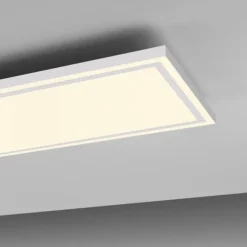 LED Deckenleuchte weiß Serienschalter Memoryfunktion warmweiß Licht