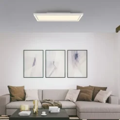LED Deckenleuchte weiß Serienschalter Memoryfunktion warmweiß Licht