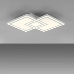 LED Deckenleuchte weiß Serienschalter warmweiß Licht Memoryfunktion