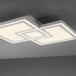 LED Deckenleuchte weiß Serienschalter warmweiß Licht Memoryfunktion