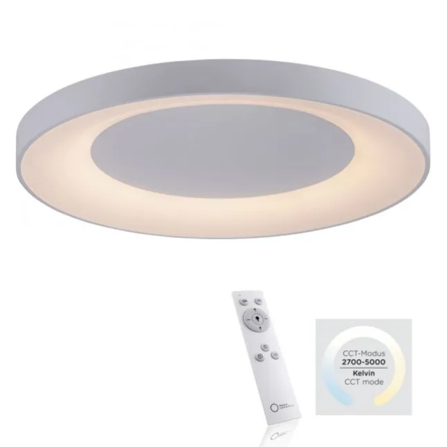 LED-Deckenleuchte, weiss, dimmbar, CCT-Farbmanagement, Memory Funktion