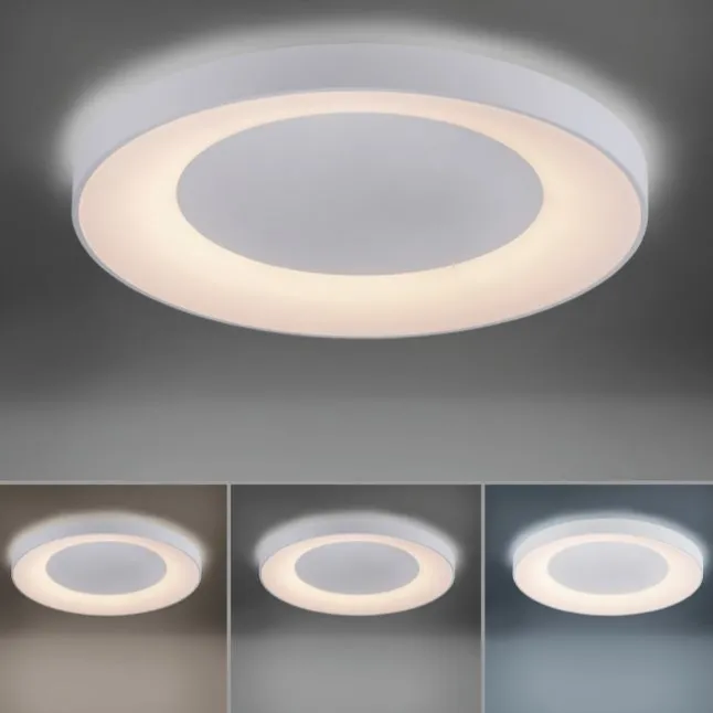 LED-Deckenleuchte, weiss, dimmbar, CCT-Farbmanagement, Memory Funktion
