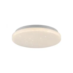LED Deckenleuchte weiß Sternenhimmeloptik D=22 warmweiß 3000K