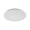 LED Deckenleuchte weiß Sternenhimmel rund D=26cm Schlafzimmer