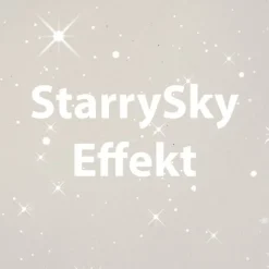 LED Deckenleuchte weiß Sternenhimmel rund D=26cm Schlafzimmer