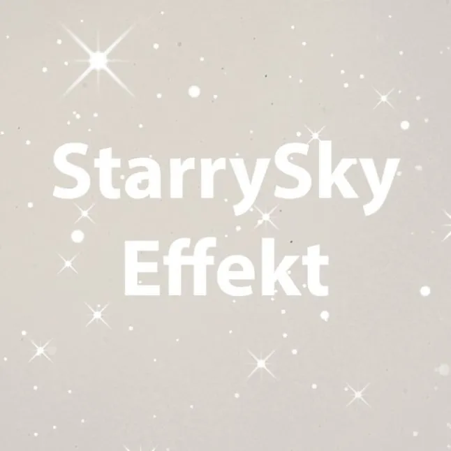 LED Deckenleuchte weiß Sternenhimmel rund D=26cm Schlafzimmer