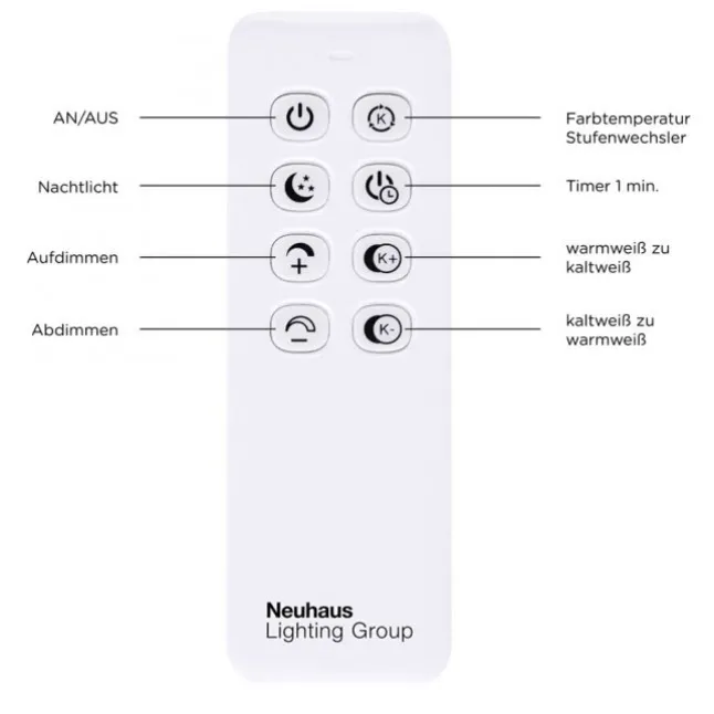 LED-Deckenleuchte, 75,5x56,2cm, CCT-Farbmanagement, Fernbedienung, Memory Funktion